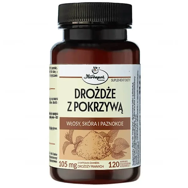 Herbapol Drojdie cu urzică, 120 capsule — preț și oferte