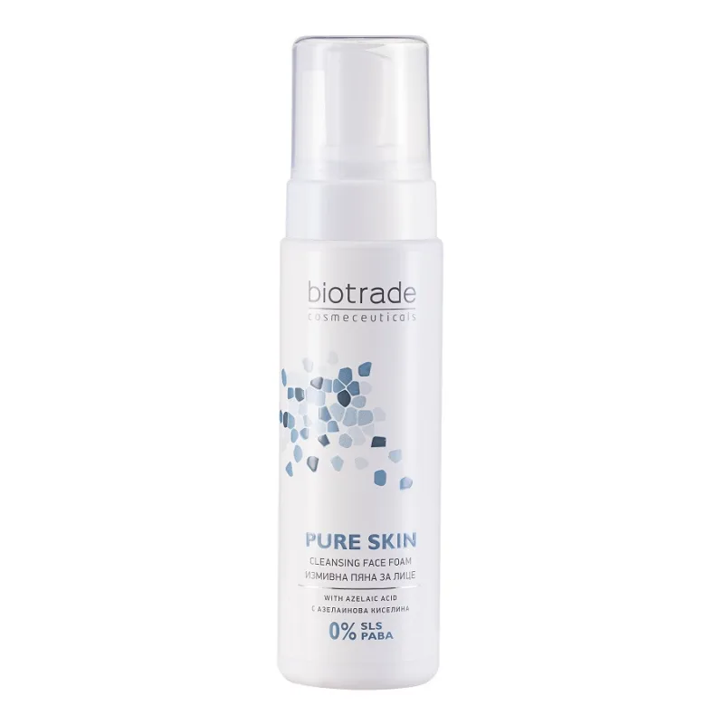 Spuma de curatare Pure Skin, 150 ml, Biotrade — preț și oferte