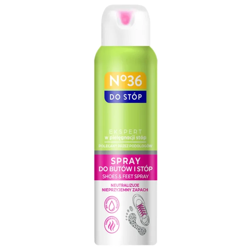 No36, spray de protecție pentru pantofi și picioare 2in1, 150 ml — preț și oferte