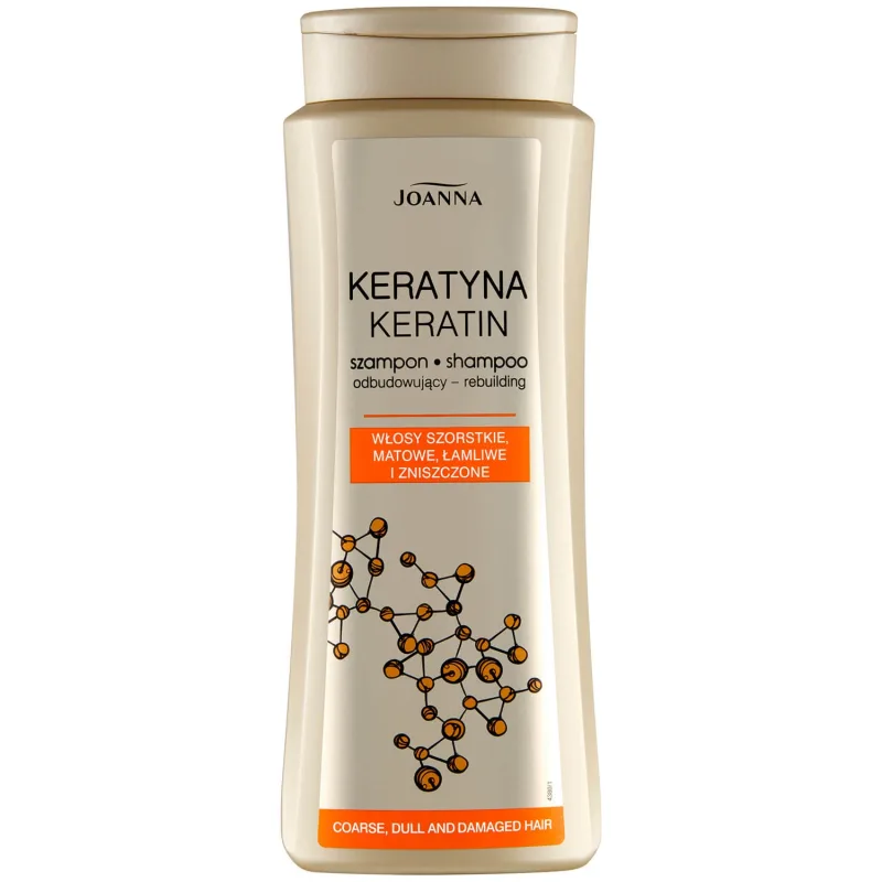 Joanna Keratin, șampon de reconstrucție pentru păr aspru, tern, fragil și deteriorat, 400 ml — preț și oferte