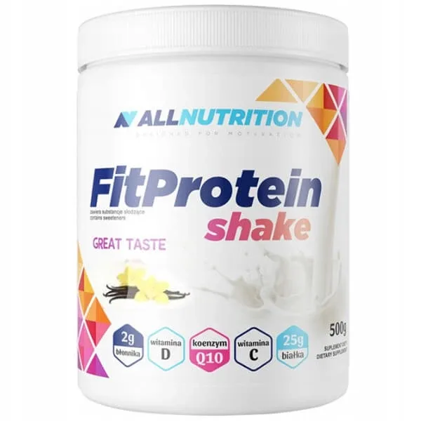Allnutrition FitProtein Shake, aromă de vanilie, 500 g — preț și oferte