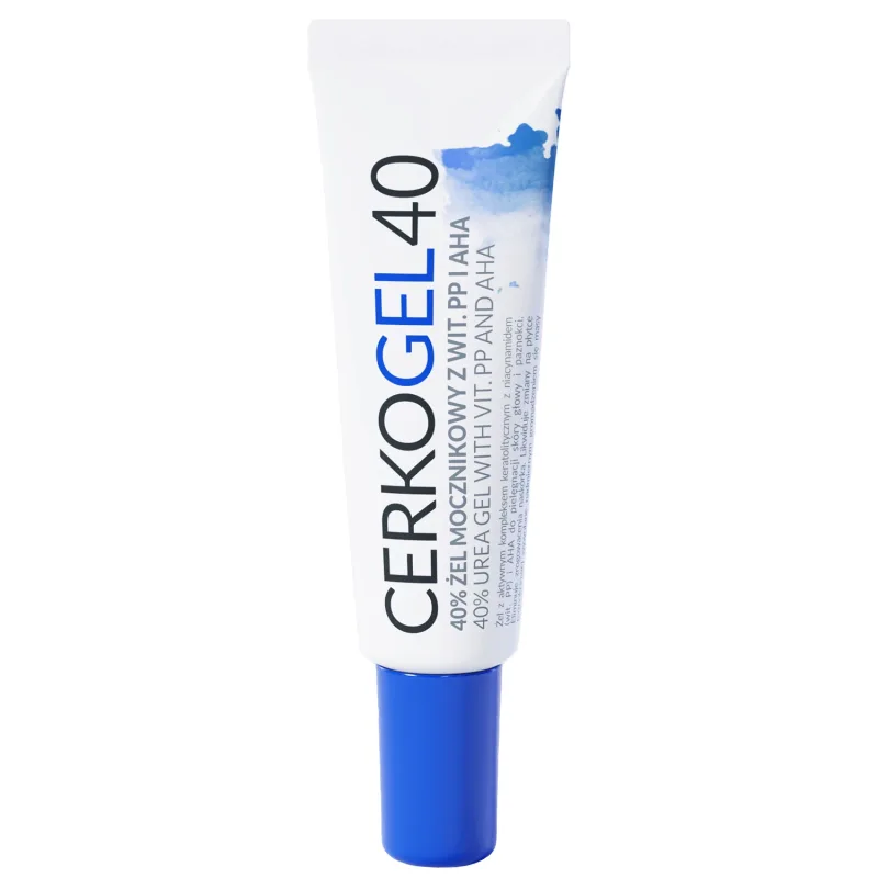 Cerkogel 40, gel de uree 40% cu vitamina PP și AHA, 30 g — preț și oferte