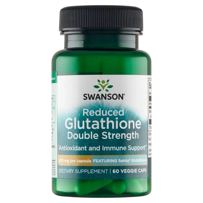 Swanson L-Glutation, L-glutation 200 mg, 60 capsule vegetariene — preț și oferte