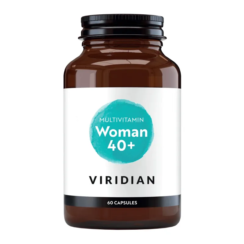 Viridian Woman 40+ Multi, multivitamine pentru femei, 60 capsule — preț și oferte