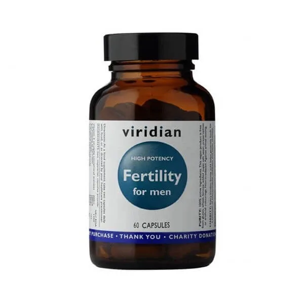 Viridian fertilitate pentru bărbați, 60 capsule — preț și oferte