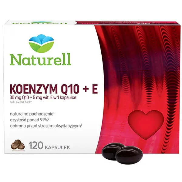 Naturell Coenzima Q10 + E, 120 capsule Naturelle — preț și oferte