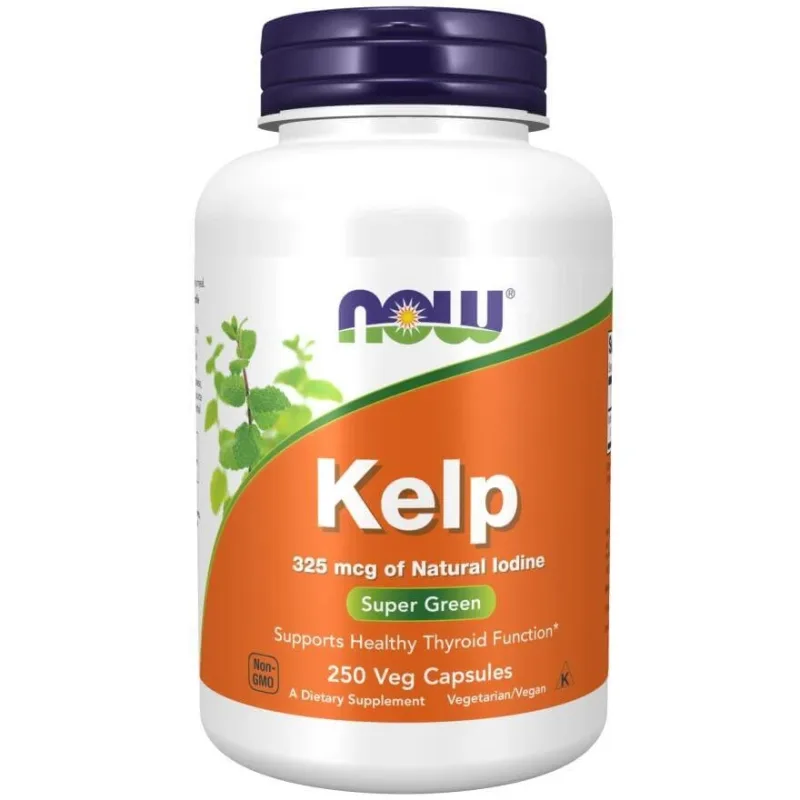 Now Foods, Kelp 325 mcg, 250 capsule — preț și oferte