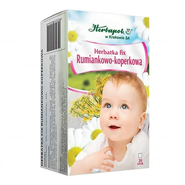 Herbapol ceai de mușețel și mărar fix, 2 g x 20 pliculețe — preț și oferte