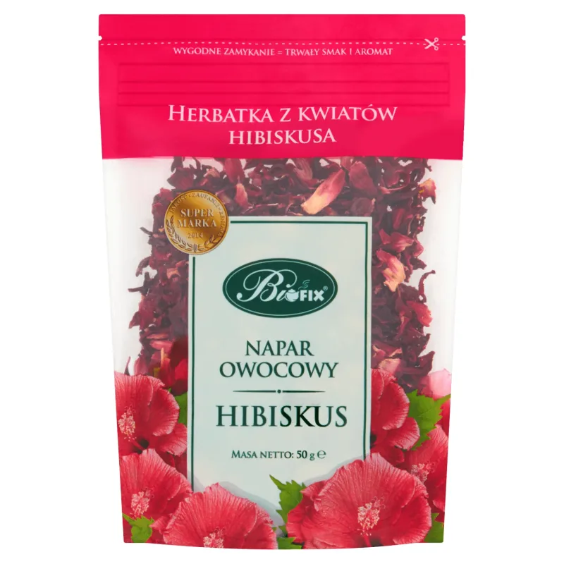 Bi Fix, Infuzie de fructe, Hibiscus, 50 g — preț și oferte