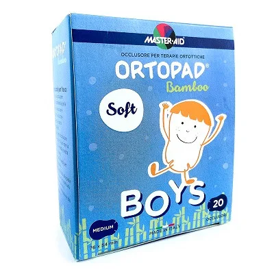MASTER-AID Ocluzor copii ORTOPAD SOFT Boys 76x54 mm x20buc Origomedical — preț și oferte