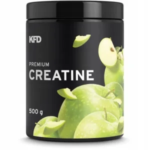 KFD Premium Creatine, aromă de măr verde, 500 g