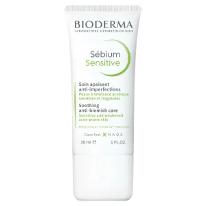 Cremă de fațǎ pentru ten acneic Bioderma Sébium Sensitive, 30 ml, Naos