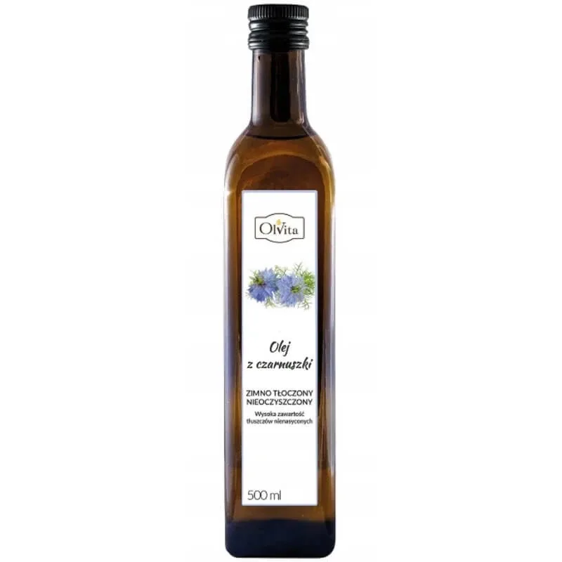 OlVita ulei de chimen presat la rece, nepurificat, 500 ml — preț și oferte