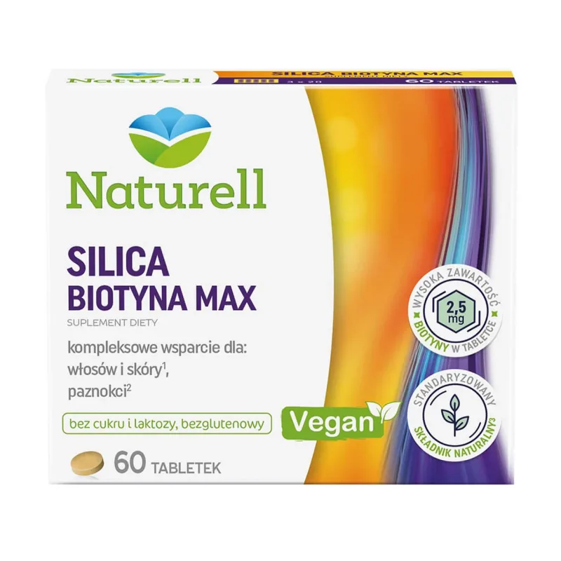 Naturell Silica Biotin Max, 60 comprimate Naturelle — preț și oferte