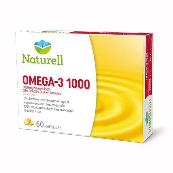 Naturell Omega-3 1000, 60 capsule Naturelle — preț și oferte