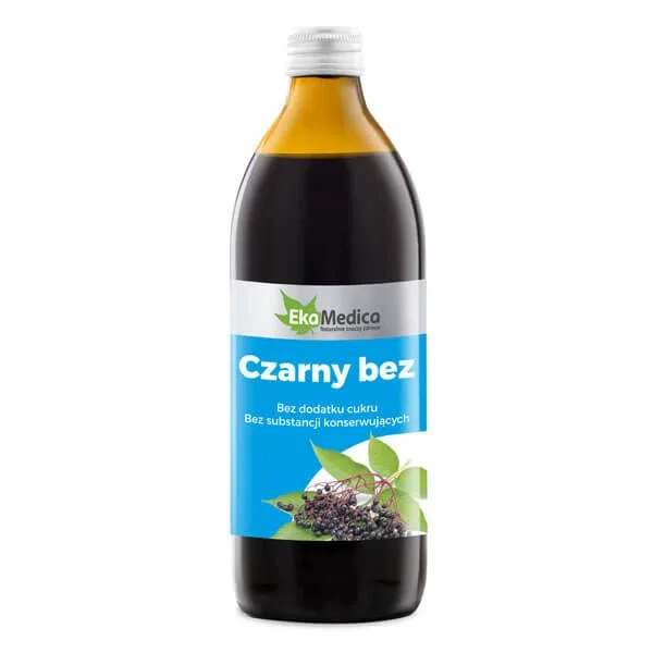 EkaMedica Black Elderberry, suc, 500 ml Medica-Group — preț și oferte