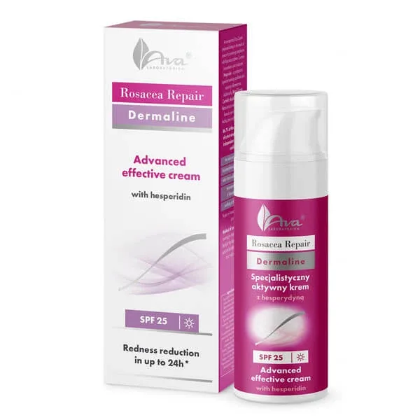 Ava Rosacea Repair, cremă activă specializată cu hesperidină, SPF 25, 50 ml — preț și oferte