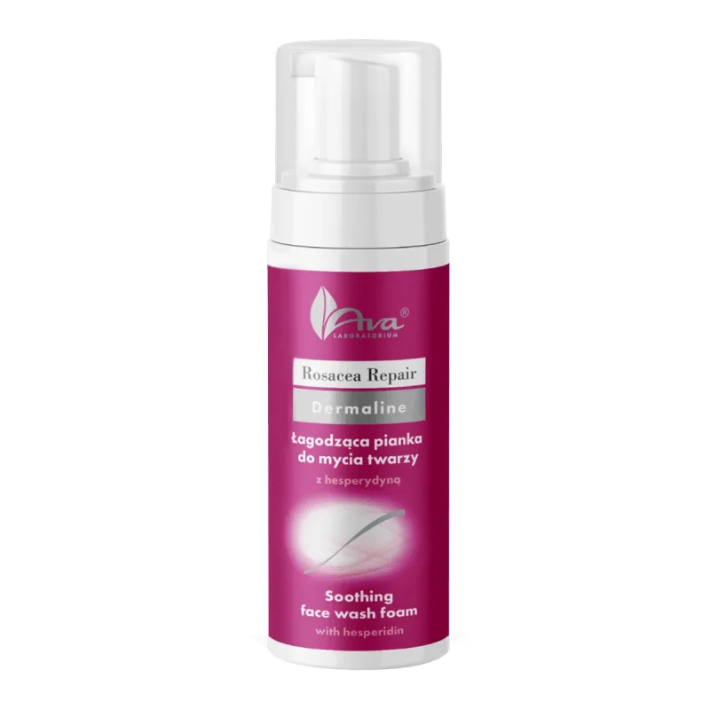 AVA Rosacea Repair, spumă de curățare facială calmantă cu hesperidină, acnee și piele vasculară, 150 ml — preț și oferte