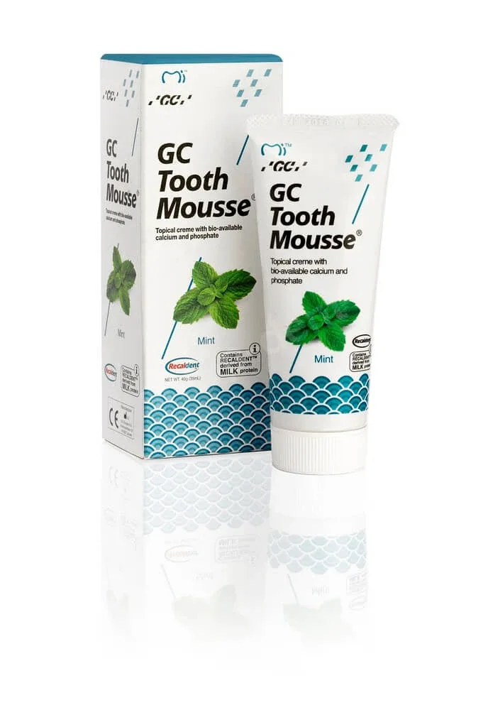 GC Tooth Mousse, pastă de dinți pentru uz topic, aromă de mentă, fără fluor, 35 ml GC DENTAL — preț și oferte