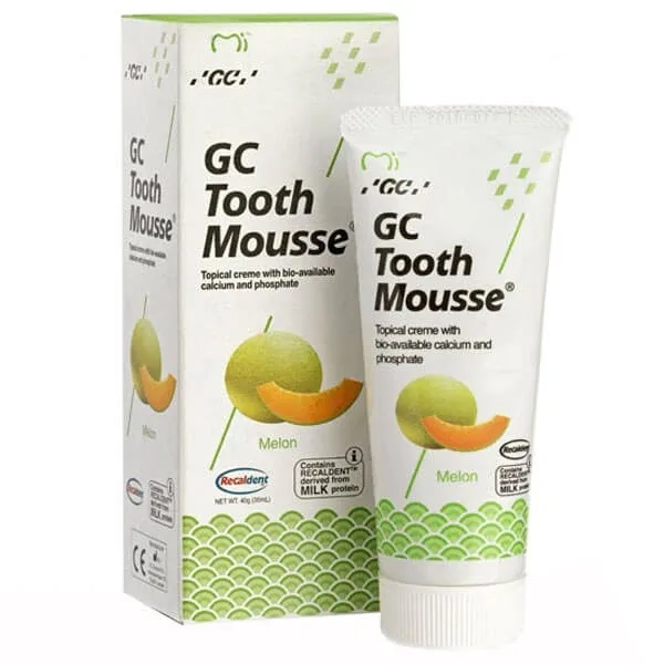 GC Tooth Mousse, pastă topică, aromă de pepene galben, fără fluor, 35 ml GC DENTAL — preț și oferte