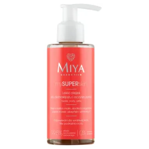 Miya mySUPERskin, ulei ușor de demachiere și curățare, față, ochi și buze, 140 ml