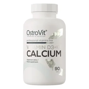 OstroVit Vitamina D3 + K2 Calciu, 90 comprimate