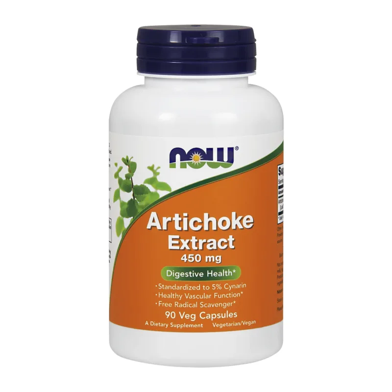 Now Foods Extract de anghinare, anghinare, 90 capsule vegetariene — preț și oferte