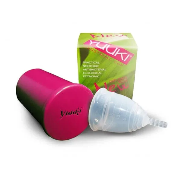 YUUKI, cupă menstruală, mărimea L, clasic + recipient de dezinfectare YukiBio — preț și oferte