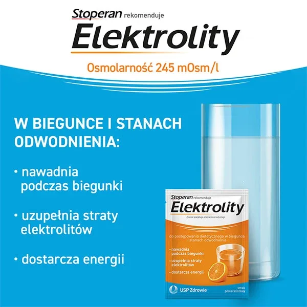 Electroliți, aromă de portocale, 7 pliculețe — preț și oferte
