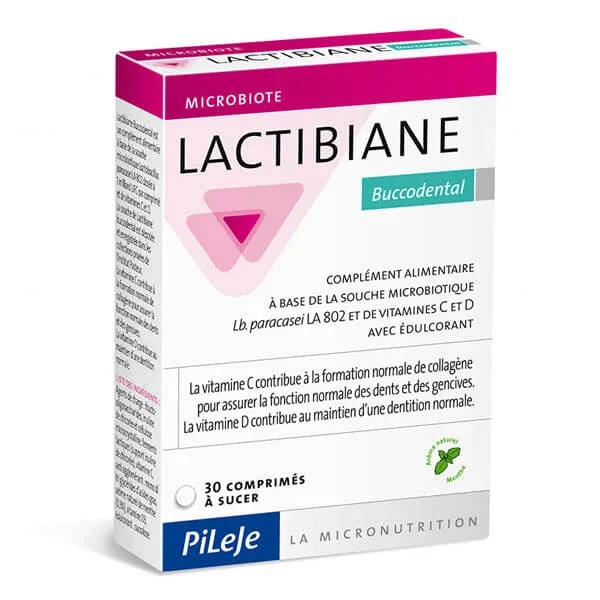 Lactibiane Buccodental, 30 pastiluțe PILEJE — preț și oferte