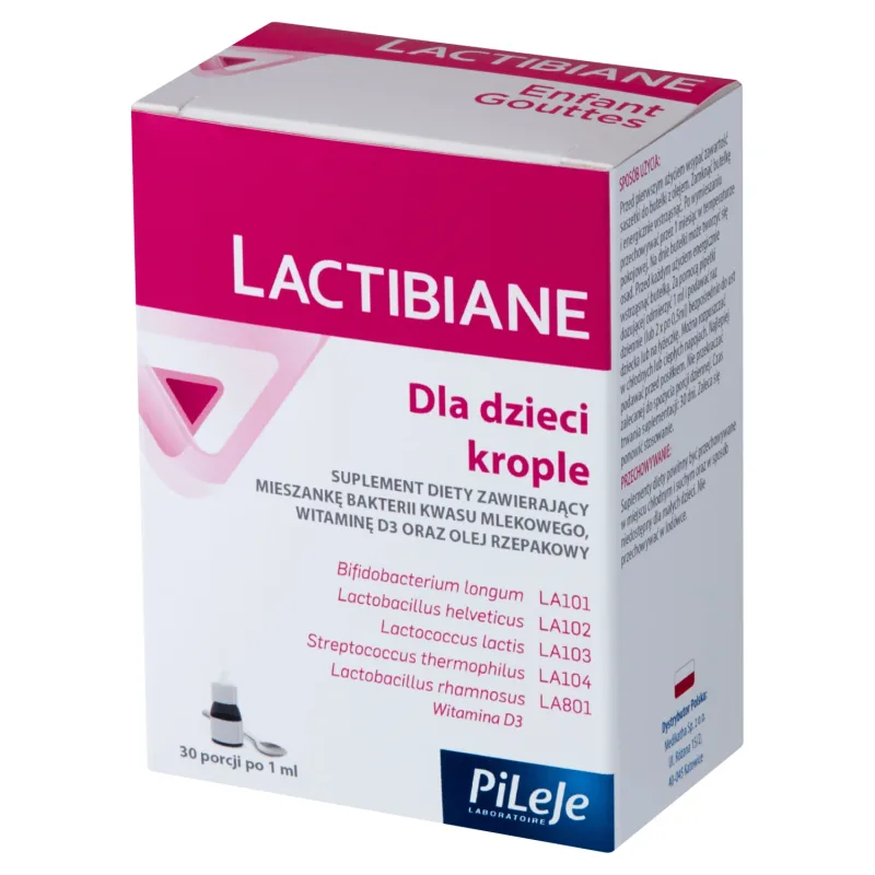 Lactibiane pentru copii, picături, 30 ml PILEJE — preț și oferte