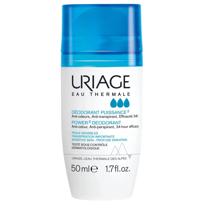 Uriage Eau Thermale, antiperspirant, roll-on, 50 ml — preț și oferte