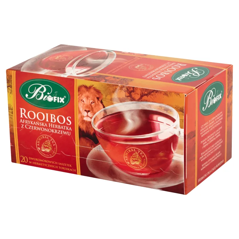Bi Fix, Admiral Tea Rooibos, ceai, 20 pliculețe — preț și oferte