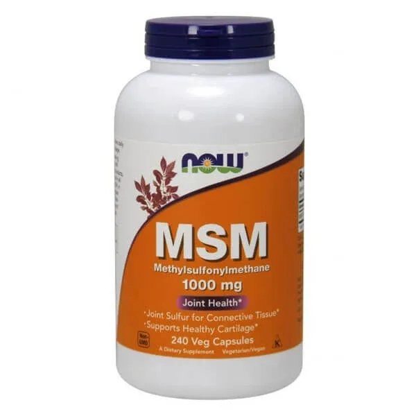 Now Foods MSM 1000 mg, metilsulfonilmetan, 240 capsule — preț și oferte