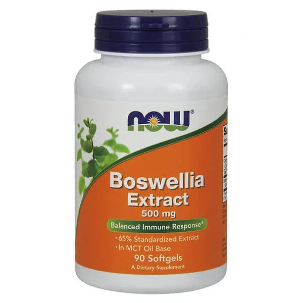 Now Foods Boswellia Extract 500 mg, extract de tămâie, 90 capsule gel — preț și oferte