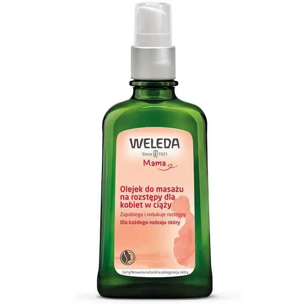 Weleda Mama, Ulei de masaj pentru vergeturi pentru femeile gravide, 100 ml — preț și oferte