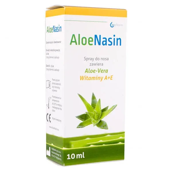 AloeNasin, spray nazal, 10 ml — preț și oferte