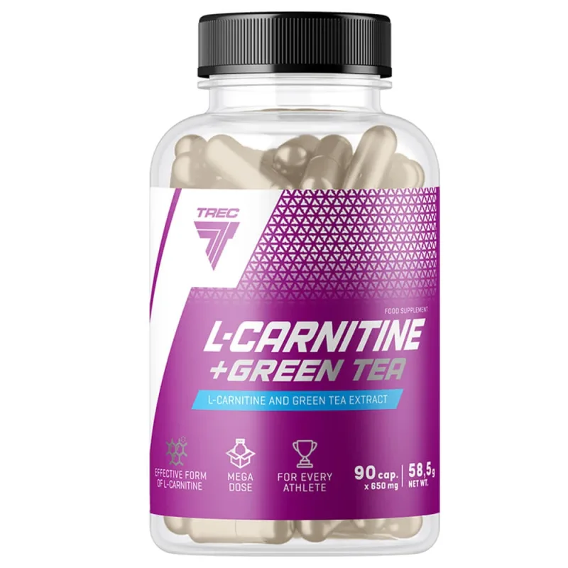 Trec L-Carnitină + ceai verde, 90 capsule — preț și oferte