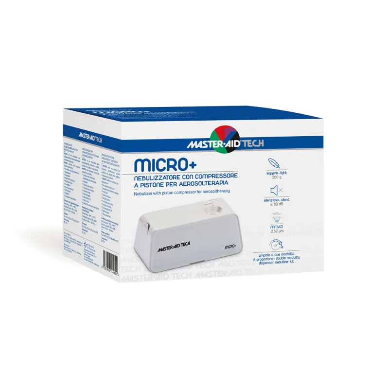 MASTER-AID Micro+ Nebulizator cu minicompresor de voiaj Origomedical — preț și oferte