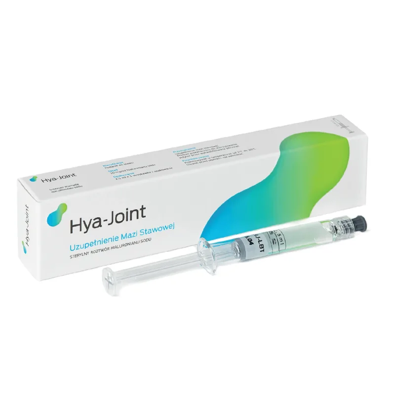 Hya-Joint 1%, soluție sterilă de hialuronat de sodiu, seringă de 2,5 ml x 1 fiolă — preț și oferte
