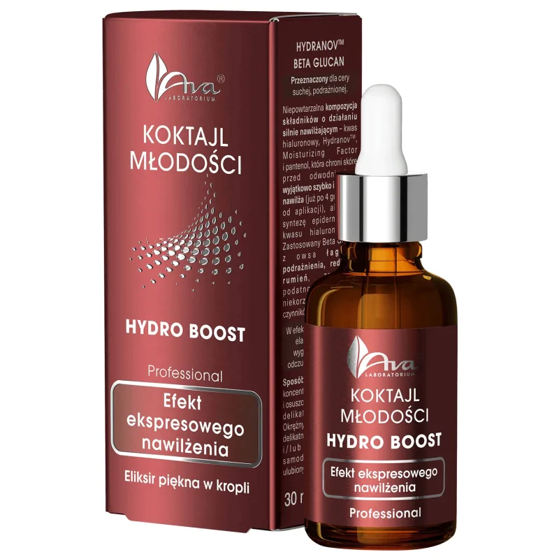 Ava Youth Cocktail Hydro Boost, ser facial, 30 ml — preț și oferte