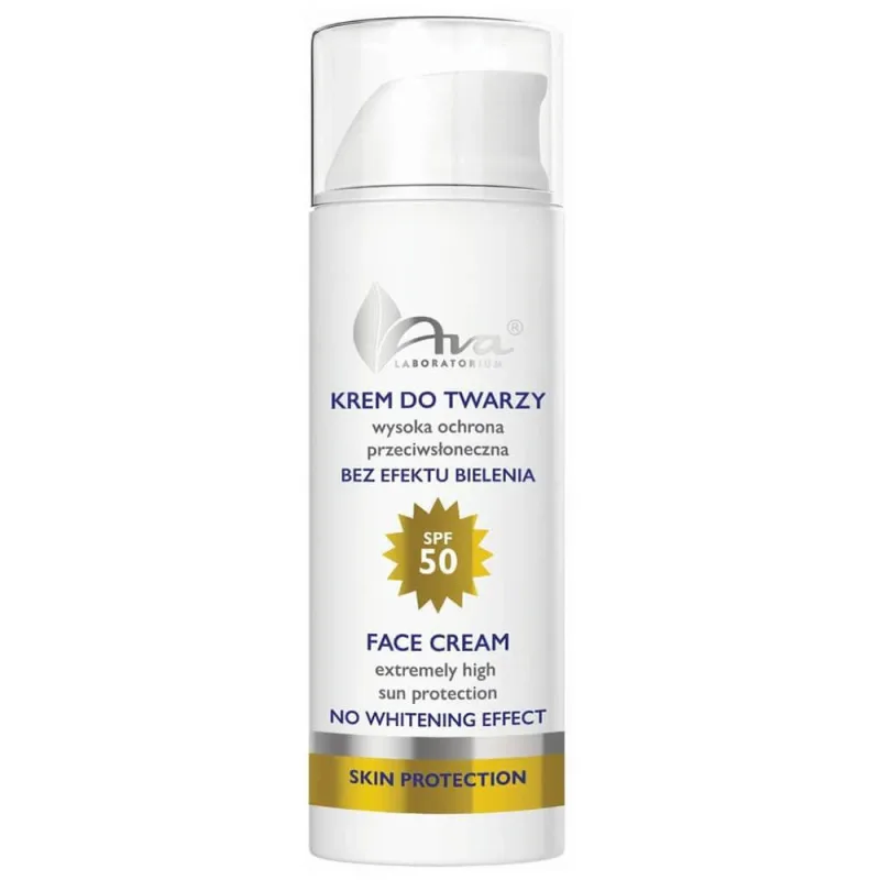 Ava, cremă de față, protecție solară ridicată, SPF 50, 50 ml — preț și oferte