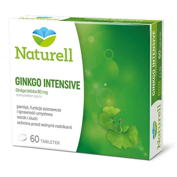 Naturell Ginkgo Intensiv, 60 comprimate Naturelle — preț și oferte