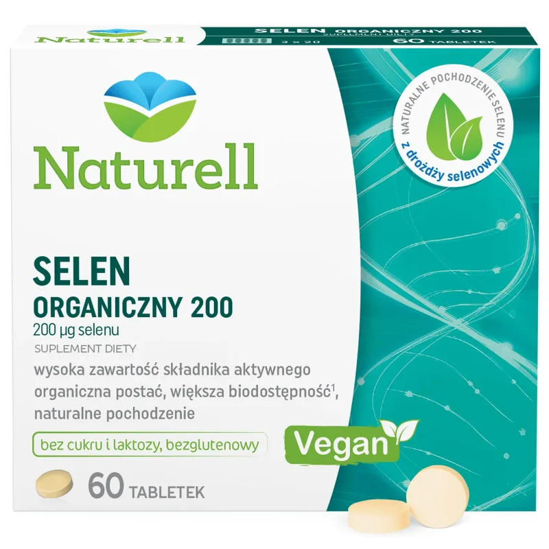 Naturell Organic Selenium 200, 60 comprimate Naturelle — preț și oferte