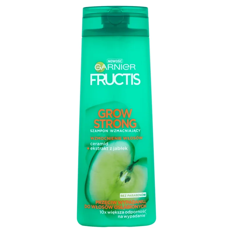 Garnier Fructis Grow Strong, Șampon de întărire pentru păr slab și fragil, 400 ml — preț și oferte