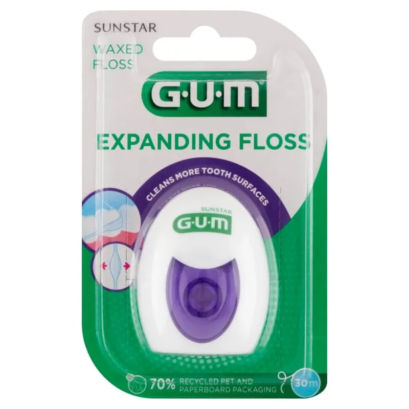 Sunstar Gum Expanding Floss, cerată, ață pentru umflături, 30 m — preț și oferte