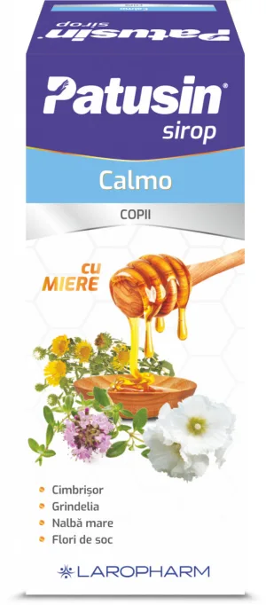 Patusin Calmo copii sirop x100ml