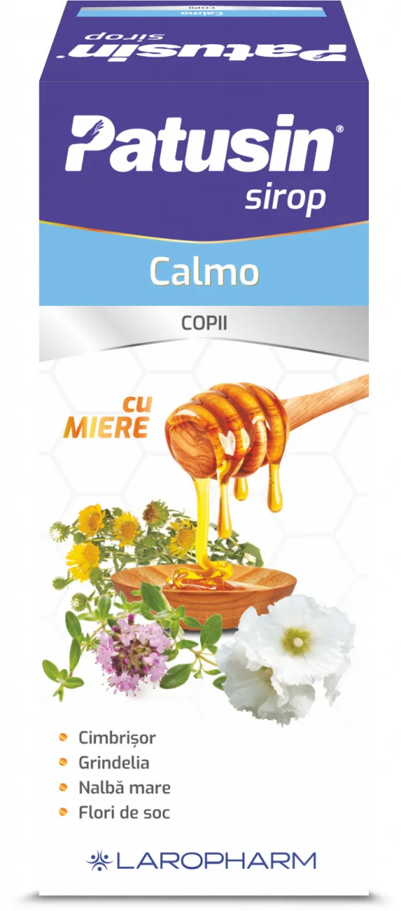 Patusin Calmo copii sirop x100ml Laropharm — preț și oferte