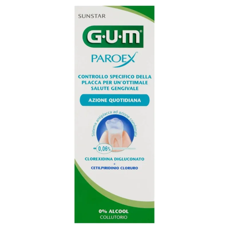 Sunstar Gum Paroex 0,06%, apă de gură, îngrijire zilnică, 500 ml — preț și oferte