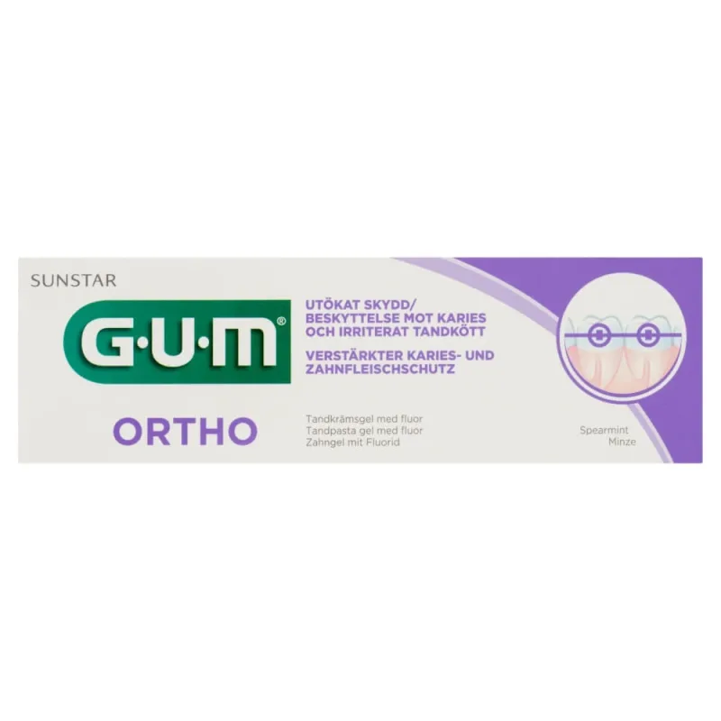 Sunstar Gum Ortho, pastă de dinți, 75 ml — preț și oferte